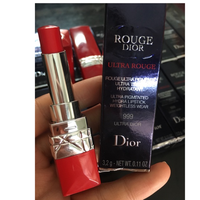 Son Dior ultra rouge 999 fullbox