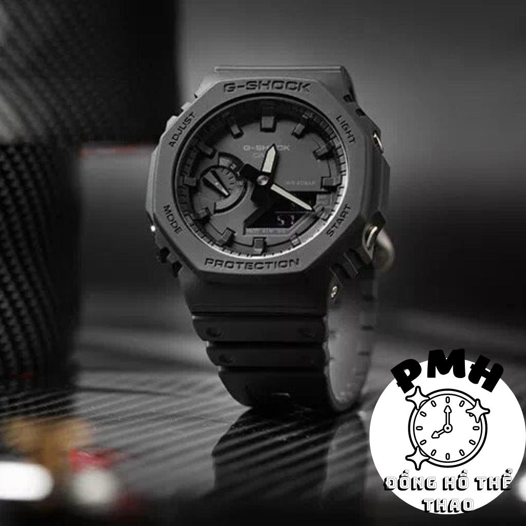 Đồng hồ đeo tay nam , Đồng hồ unisex thể thao GA2100 màu đen 42mm | BigBuy360 - bigbuy360.vn