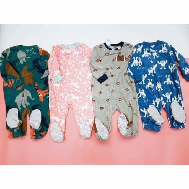 Body nỉ bông xuất dư Carter, Gerber cho bé