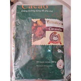 Bột cacao nguyên chất Caravelle không đường - Túi PE 300g