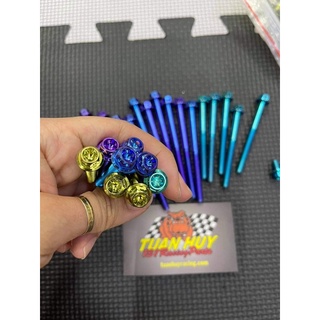 Ốc titan gr5 6li10 , 6li15, 6li20 , 6li25 , 6li30 , 6li35 , 6li40 , 6li60 , 6li65 , 6li70 , 6li80 , 6li90