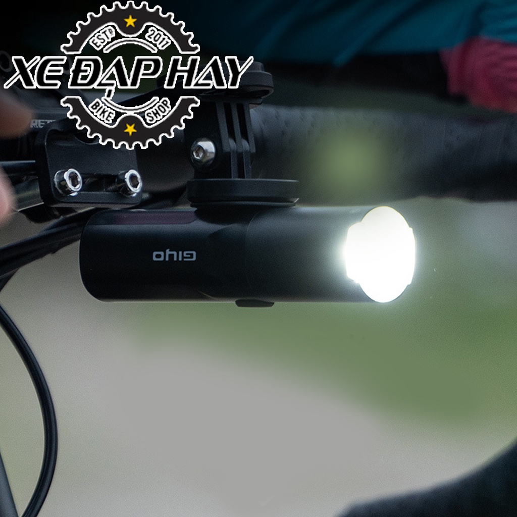 Đèn Pha GIYO GL-M400T | Độ Sáng 400 Lumen, Sạc Pin USB TYPE-C, 2000 mAh | Pha Đèn Tháo Được