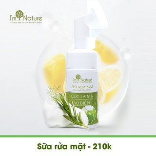 Sữa rửa mặt im nature