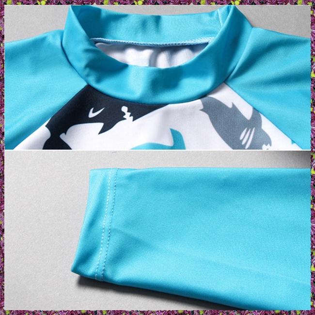 Bộ đồ bơi dài tay hình cá heo cho bé trai | BigBuy360 - bigbuy360.vn