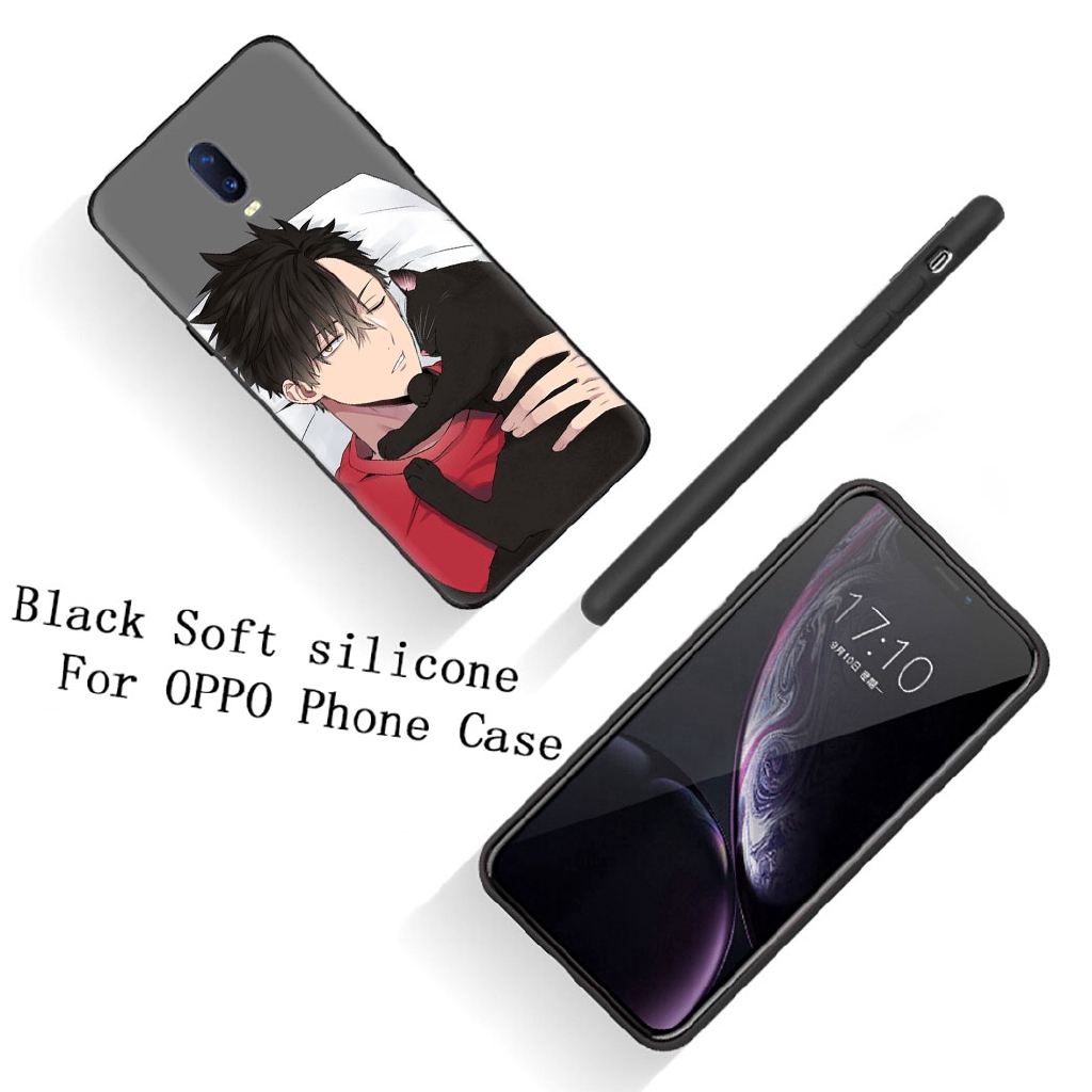 Ốp điện thoại silicon mềm in hình Haikyuu Hinata anime cho OPPO F9 Pro Neo 9 A3s A5 A37 A5s A59 F3 A83 F5 F7