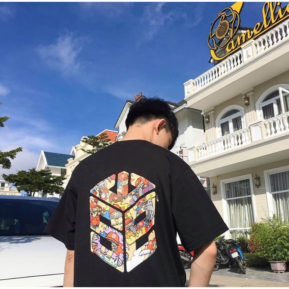 Áo thun unisex SWE MOZZIE tee 2 màu Full tag chính hãng áo thun tay lỡ nam nữ chất cotton | BigBuy360 - bigbuy360.vn