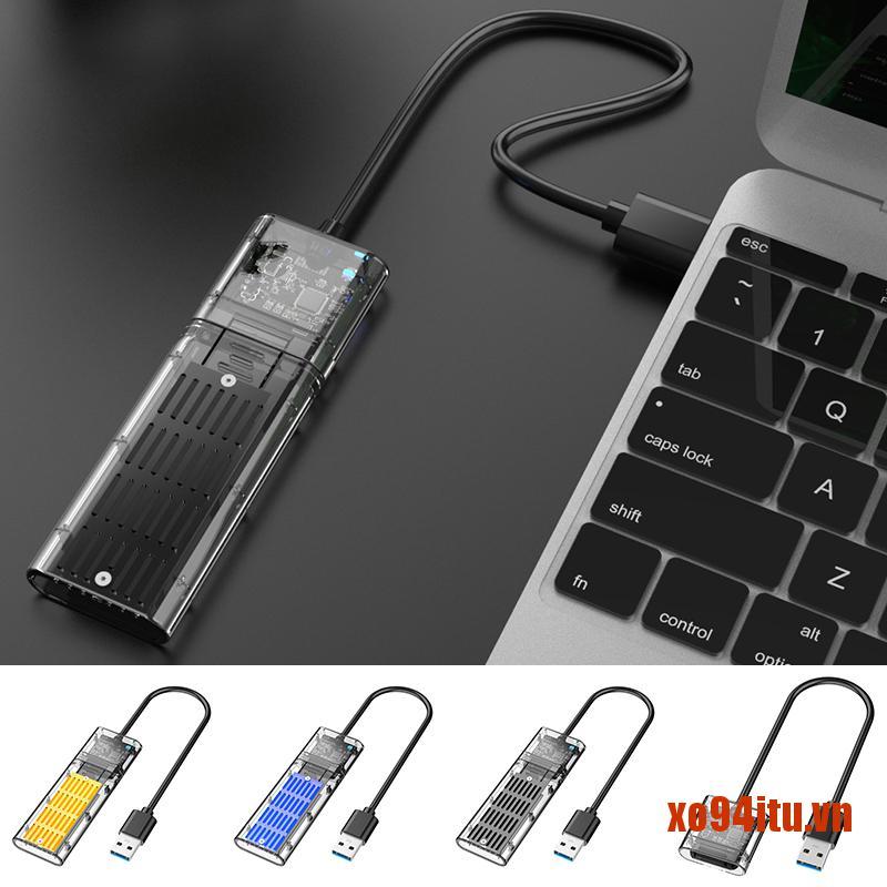 Bộ Chuyển Đổi Ổ Cứng Ssd Sata Chassis M.2 Sang Usb 3.0 Ssd Cho Ngff Sata / B Key