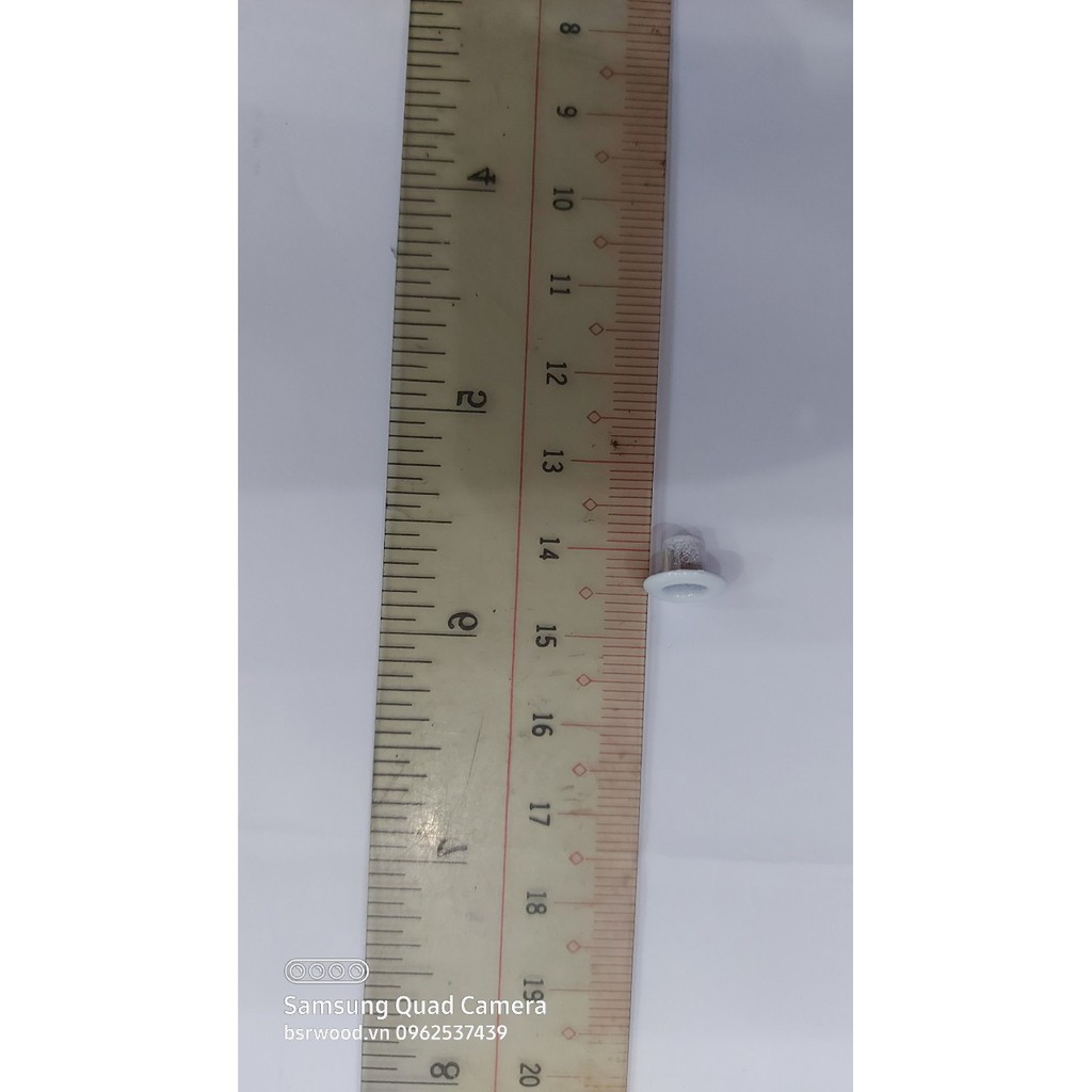 Khoen ore 5mm Khuy mắt cáo bấm túi giấy Bằng Nhôm bọc sơn Màu trắng, đen, đỏ, xanh, vàng Túi 100 cái