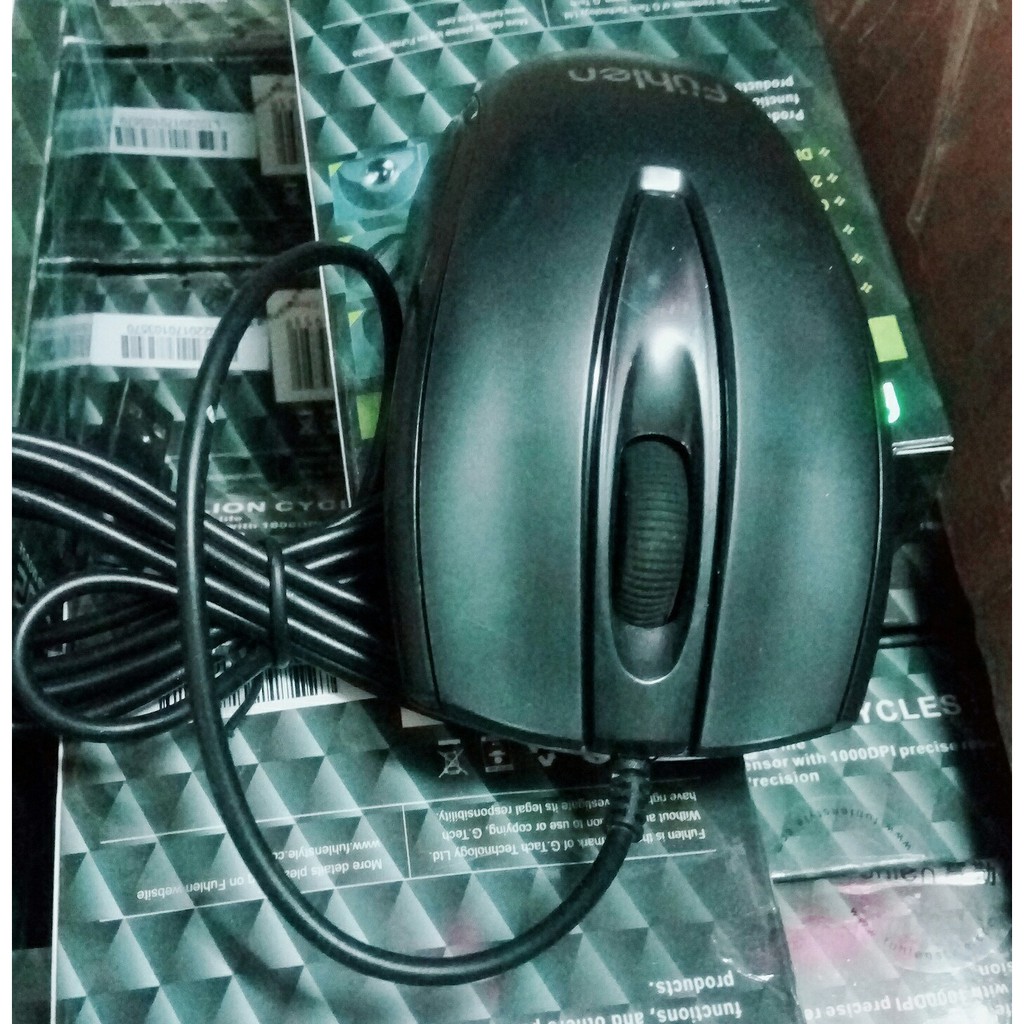 Chuột Dây Fuhlen L102 Nhập Khẩu - Chuột Máy Tính Fuhlen L102 Có Dây Loại Tốt BH 12 Tháng