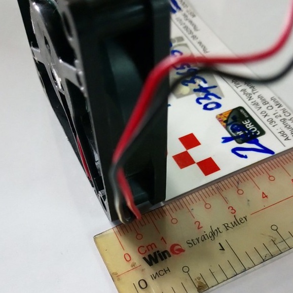 Quạt 6Cm / Dày 1.5Cm - Điện áp DC 12V