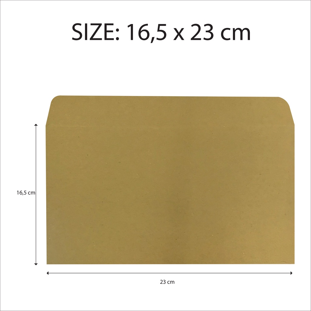 BAO THƯ KRAFT VIỆT NAM A5 16X23 CM NẮP NGANG