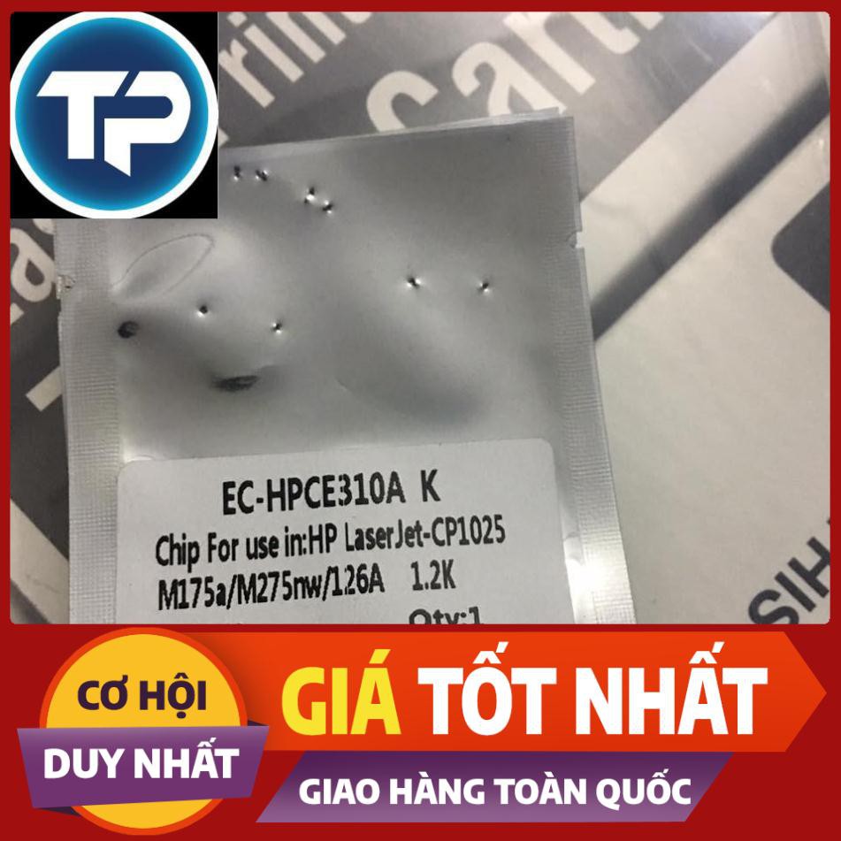 Chip đen cho Hp 1025/Canon 7010/7018C CE310BK - Siêu tốt, siêu rẻ | BigBuy360 - bigbuy360.vn