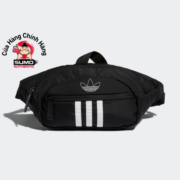 Túi Đeo Chéo Adidas Chính Hãng - Adidas National 3-Stripes Waist Pack-CM3824-Sumo Authentic