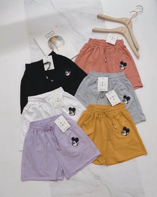 [Mã FAMAYWA giảm 10K đơn 50K] Quần đùi nữ chuột mk Freesize dưới 55kg- Carotshop | BigBuy360 - bigbuy360.vn