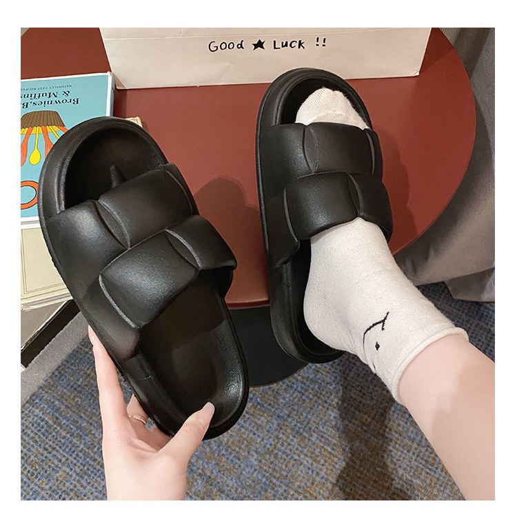 Dép bánh mỳ Chao quai trơn đế êm quai mềm rất cute đi trong nhà văn phòng Hot trend rẻ đẹp thời trang.