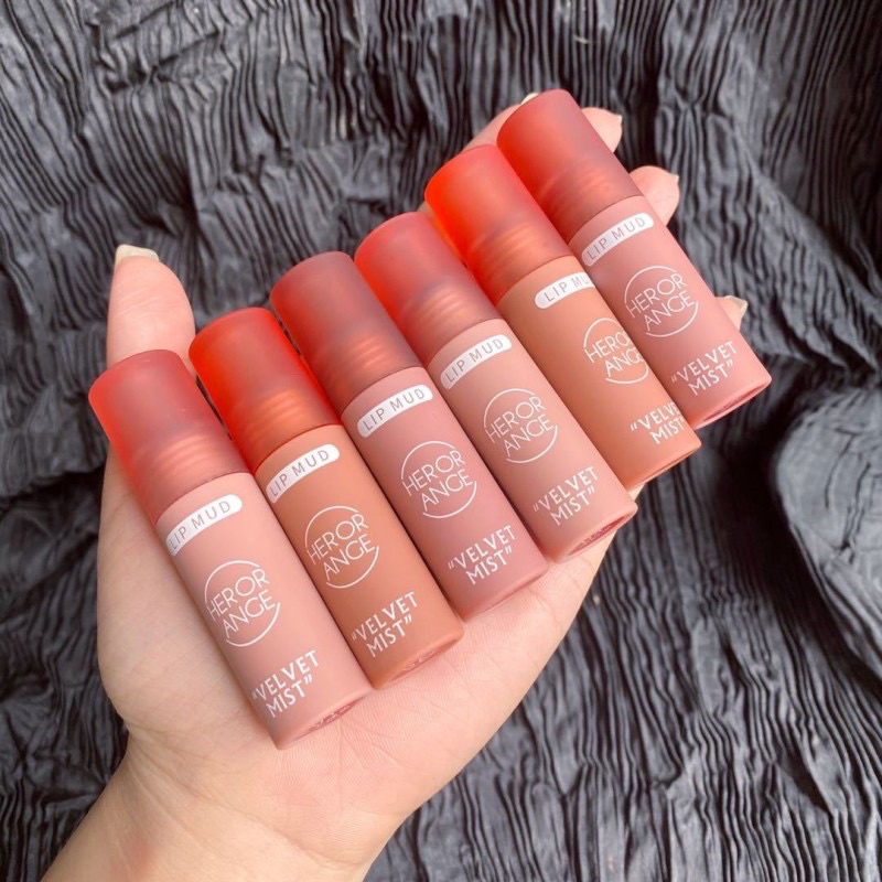 Thỏi Son Kem Lùn Heorange Lip Mud