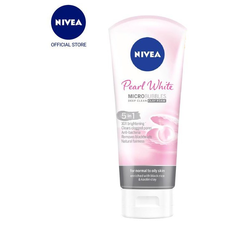 [HB GIFT] Sữa rửa mặt NIVEA Pearl White giúp trắng da ngọc trai (20g) | WebRaoVat - webraovat.net.vn