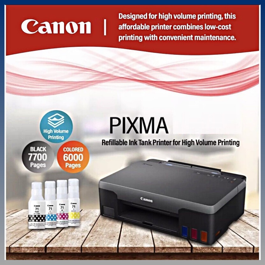 Máy in phun màu Canon PIXMA - Hàng chính hãng