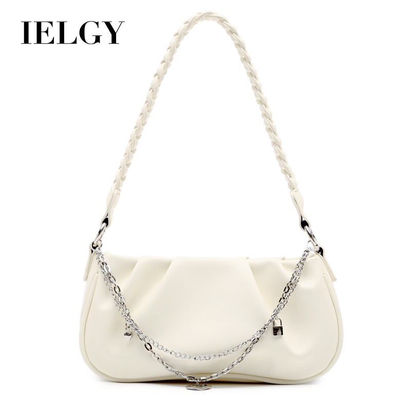 IELGY Túi Đeo Vai / Xách Tay Một Dây Đeo Xích Thiết Kế Cao Cấp Dành Cho Nữ