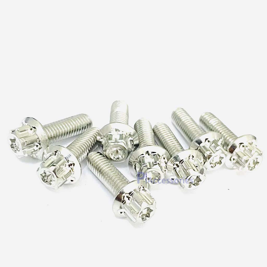 Ốc Salaya Inox 304 Cao Cấp 6li20 Trụ Gắn Cùm Tay Côn Tay Ga Sonic Satria Raider... PKPH