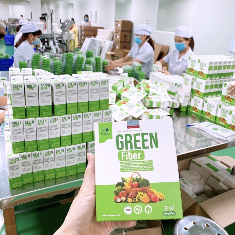 Chất xơ tự nhiên Green Fiber bổ sung chất xơ từ rau củ quả