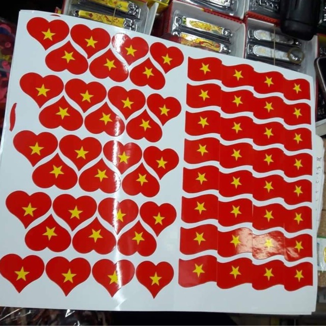 Combo 10 tờ sticker