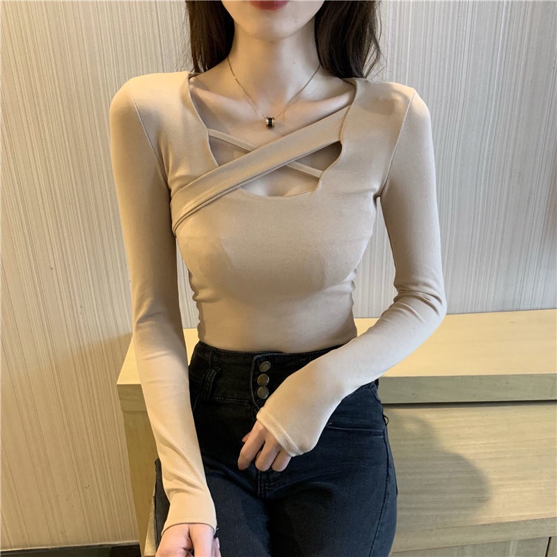 Áo Thun DàI Tay DáNg Ôm MàU Đen JL-TX-476