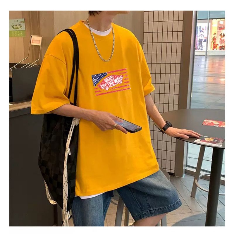 Áo thun❤Có size tay lỡ unisex Vans off the
