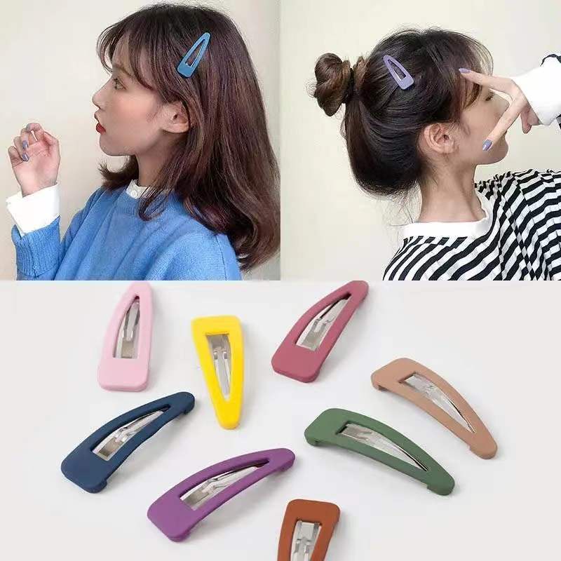 Kẹp Tóc Màu Nhám Tươi Tắn Và Đa Năng