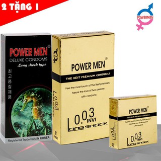 Bao Cao Su Powermen INVI 0.03