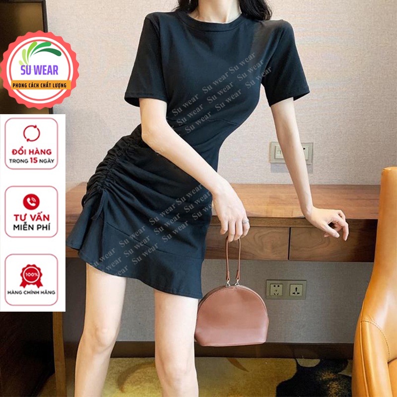 Váy Polo Nữ Đầm Công Sở Trẻ Trung Thun Suông Ôm Body Thiết Kế Cao Cấp Đi Chơi Dự Tiệc Cưới Đẹp Sang Trọng | BigBuy360 - bigbuy360.vn