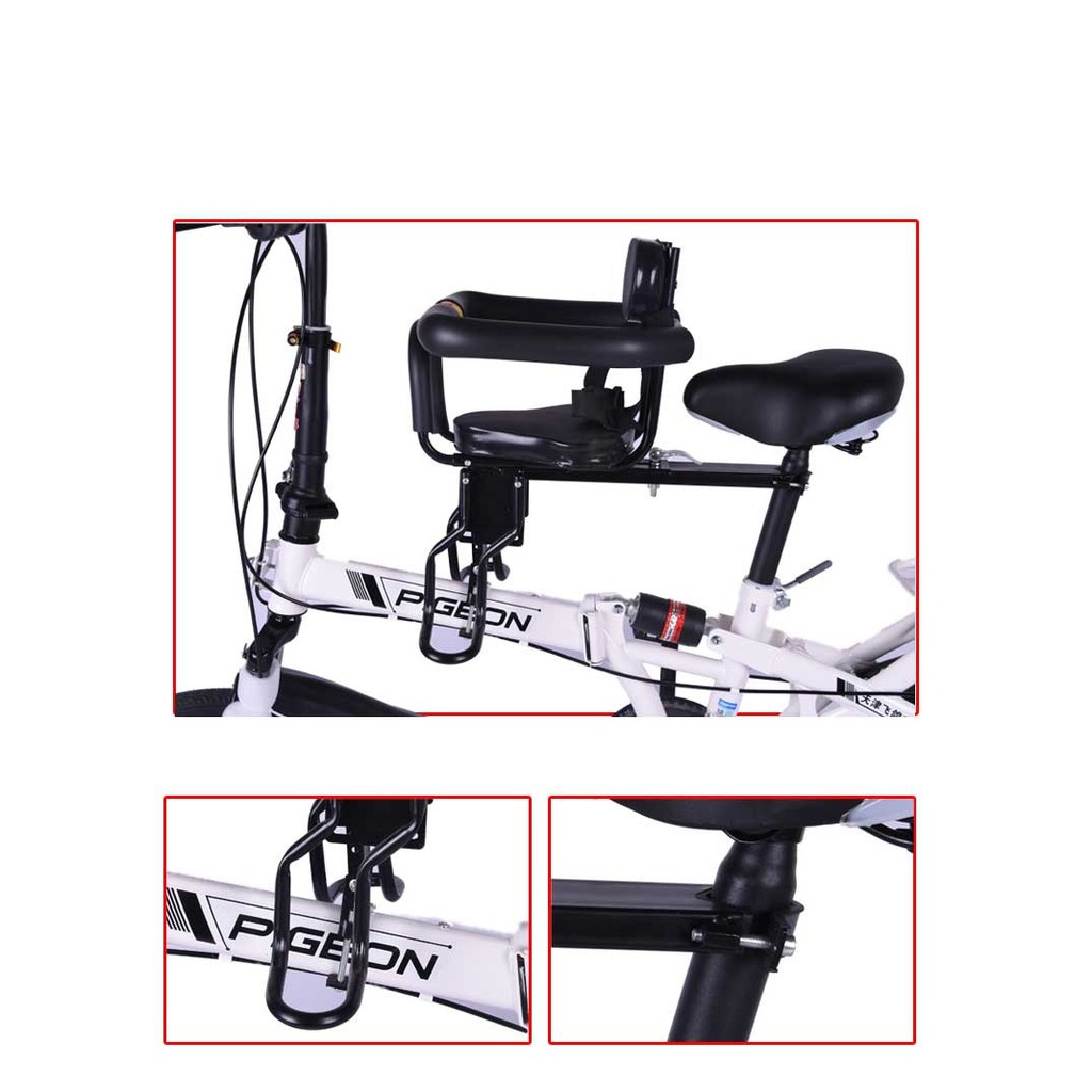 GHẾ NGỒI TRƯỚC XE ĐẠP CHO EM BÉ