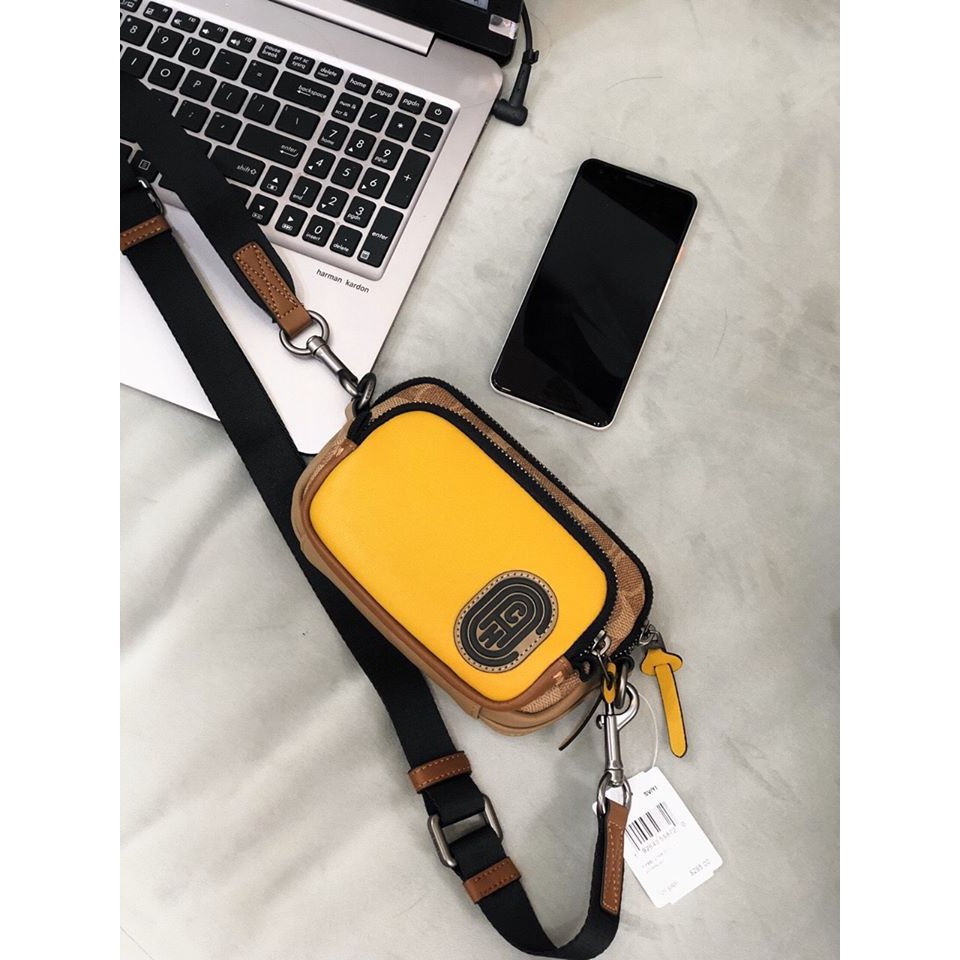TÚI XÁCH Double pouch in colorblock C0ach F89260