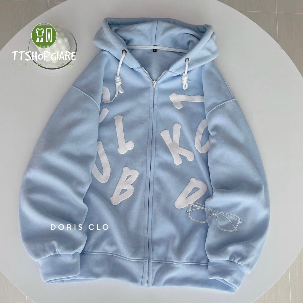 Áo hoodie nam nữ chất nỉ ngoại dày mịn phối chữ độc lạ chất lừ duyên dáng việt hàng mới bao đẹp