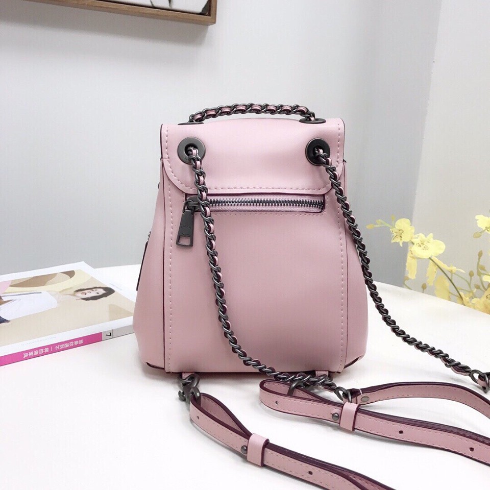 BALO COACH HOA TRÀ MINI trơn 🌸 code: F52995