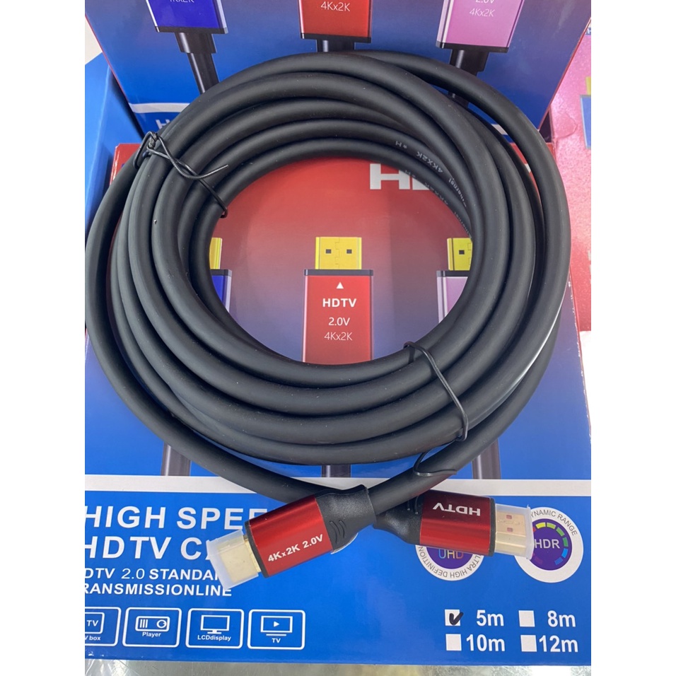 Cáp HDMI 4k 1.5M 3M 5M lõi đồng HDTV 4K*2Kchuẩn FULL HD 1080p
