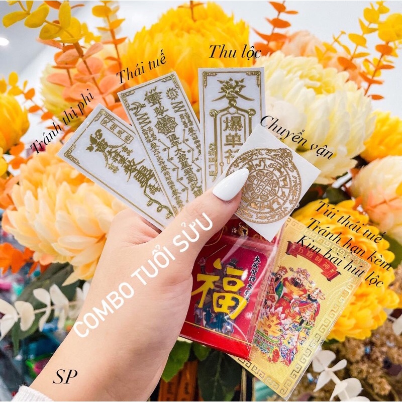 combo phù 12 con giáp may mắn,bình an