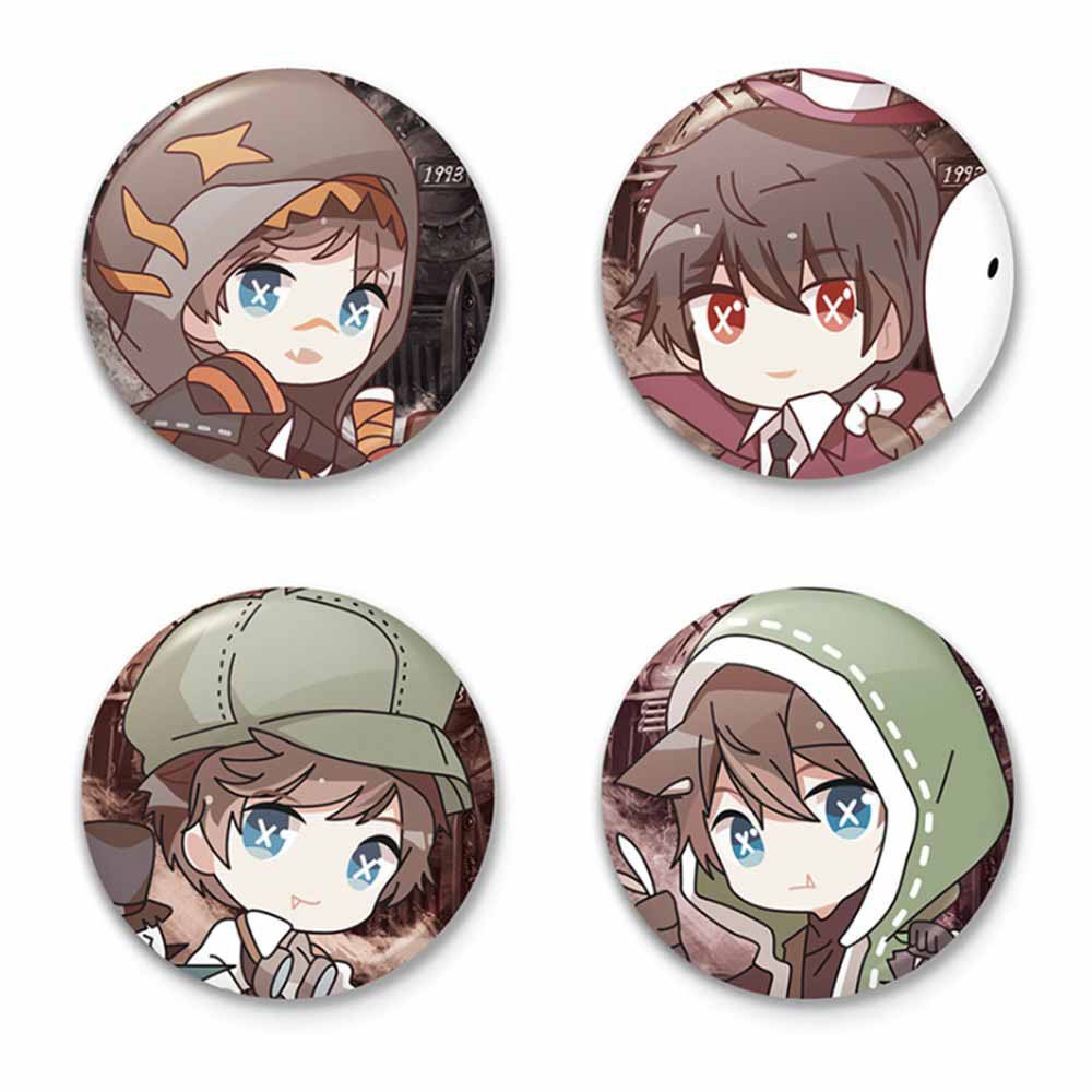 Huy hiệu cài áo in hình Identity V Nhân Cách Thứ Năm game anime chibi xinh xắn dễ thương m03