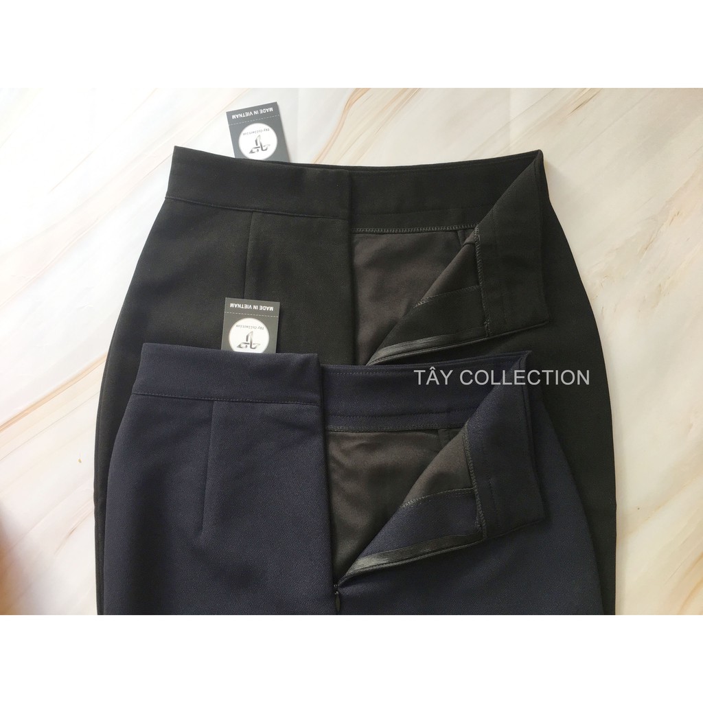 [𝟒𝟎-𝟕𝟓𝐤𝐠] Chân Váy Bút Chì 2 lớp cao cấp TÂY COLLECTION, Vải đẹp, May kĩ, Mặc Tôn Dáng