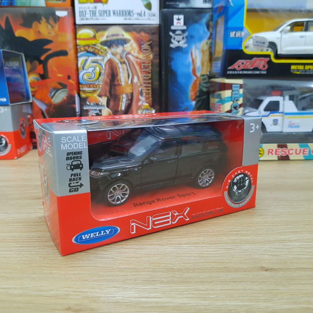 Mô hình xe ô tô mini Range Rover Sport tỉ lệ 1:36 đồ chơi trẻ em bằng kim loại hãng Welly