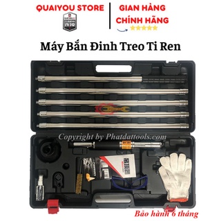 Máy Bắn Đinh Treo Ti Ren Thi Công Trần Thạch Cao, Ống Gió, Cứu Hỏa, Điều Hòa