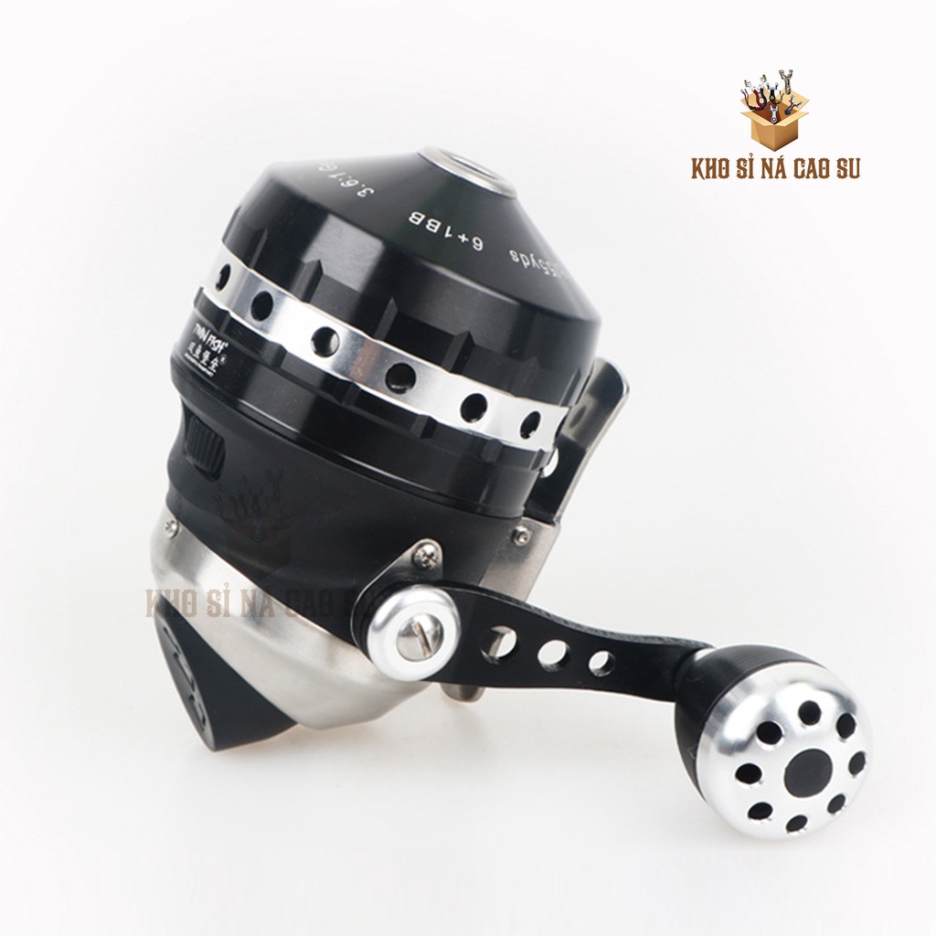 [SA30] Máy thu cước cho cần câu cá, ná bắn cá, máy thu cước SA30 cao cấp chất liệu thép, vòng tua lớn cho đường bay xa