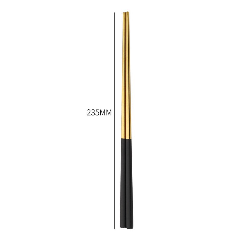 đũa inox. bộ đũa inox 304 cao cấp. bộ đũa inox 304 mạ vàng sang chảnh | BigBuy360 - bigbuy360.vn