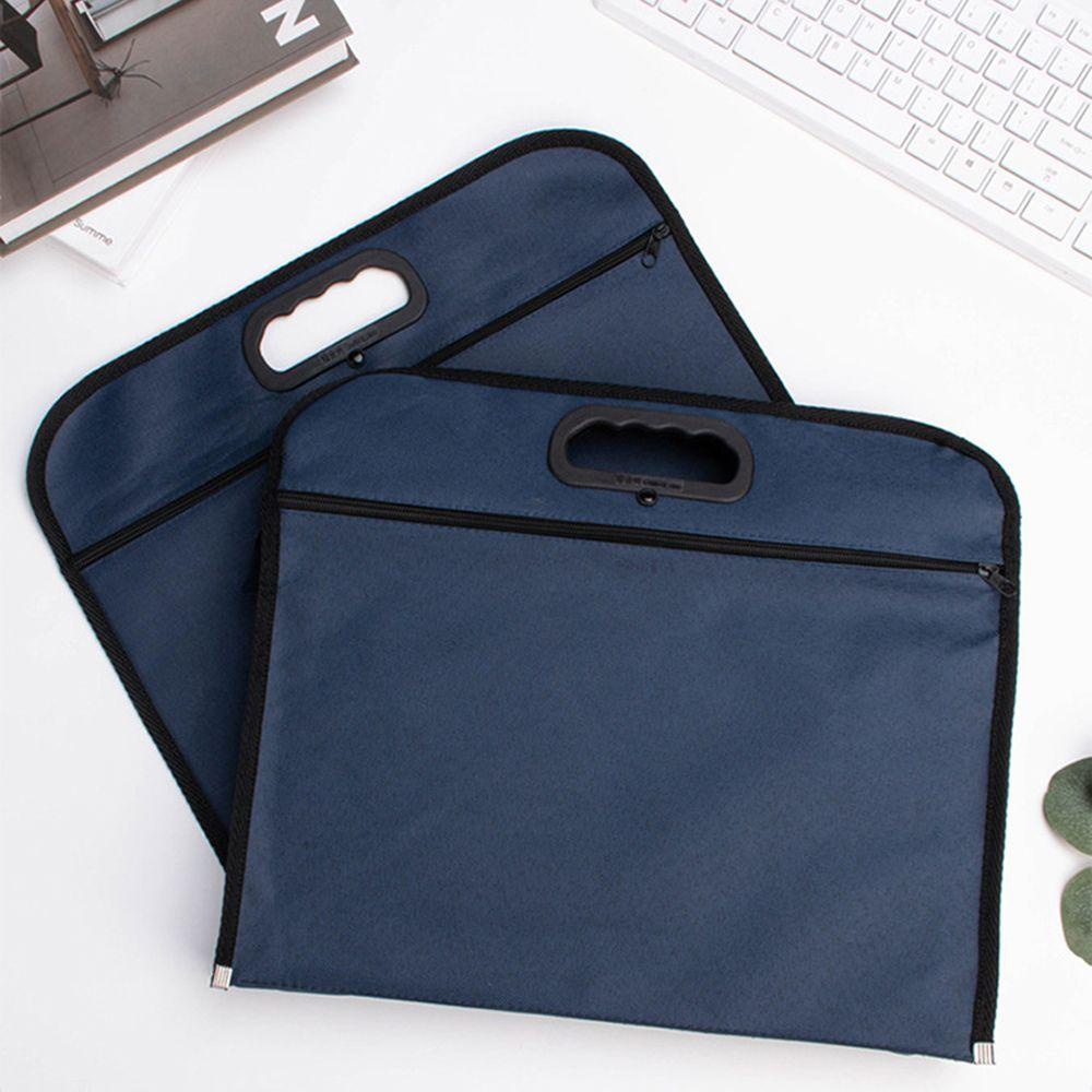 Túi Vải Canvas Đựng Tài Liệu B4 / A4 Tiện Dụng Cho Học Sinh / Văn Phòng