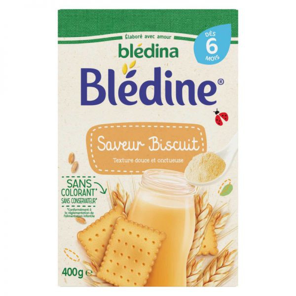 Bột pha sữa Bledina Pháp vị bích quy – 400g (6m) 💟💟 FREESHIP 💟💟 hương vị thơm ngon, cung cấp dưỡng chất cho bé.
