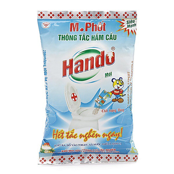 Bộ 2 Gói bột thông tắc hầm cầu M.Phốt 300g