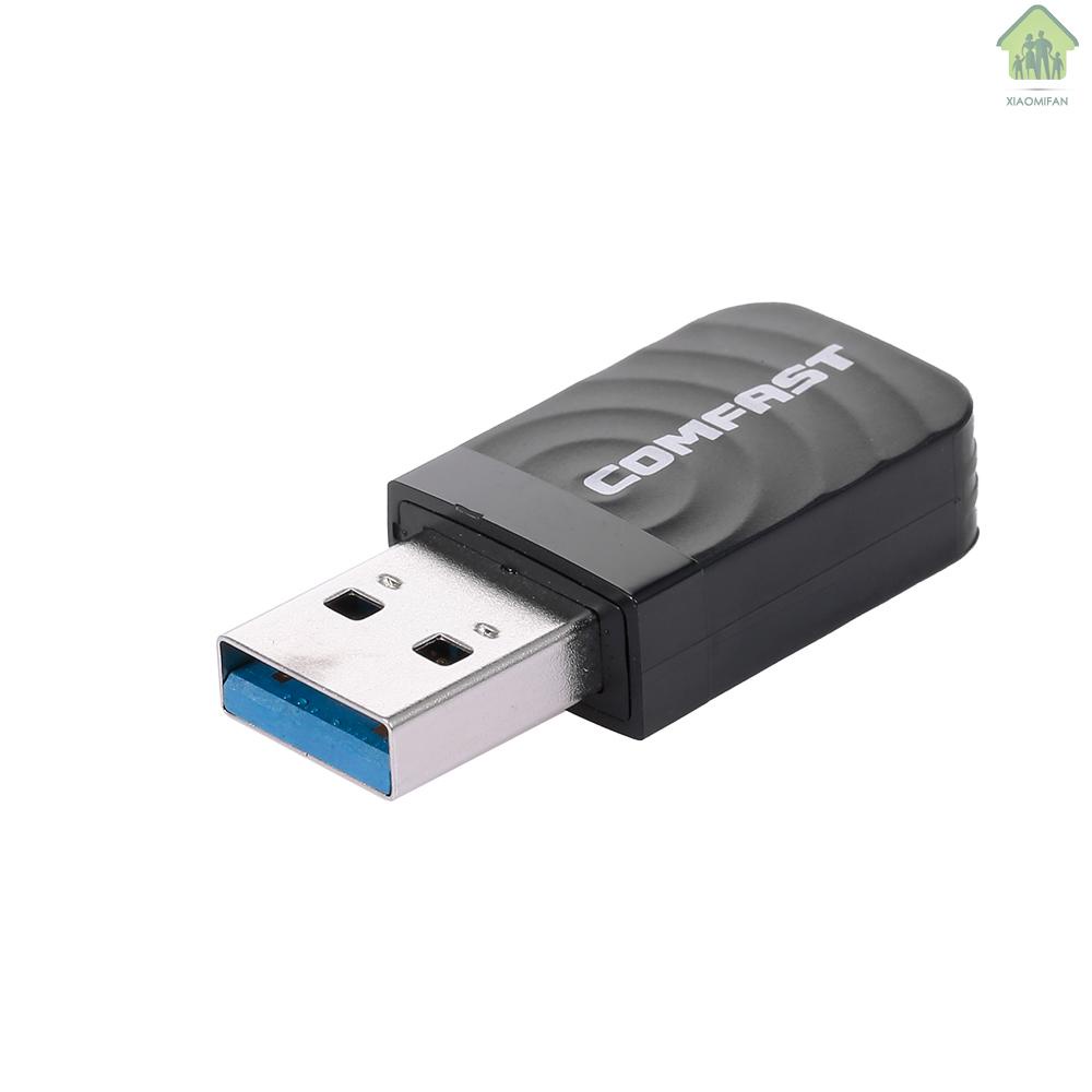 Usb Wifi Không Dây Na Comfast Cf-812Ac Gigabit Ac 1300mbps Wifi Thẻ Mạng 2.4g 5.8ghz