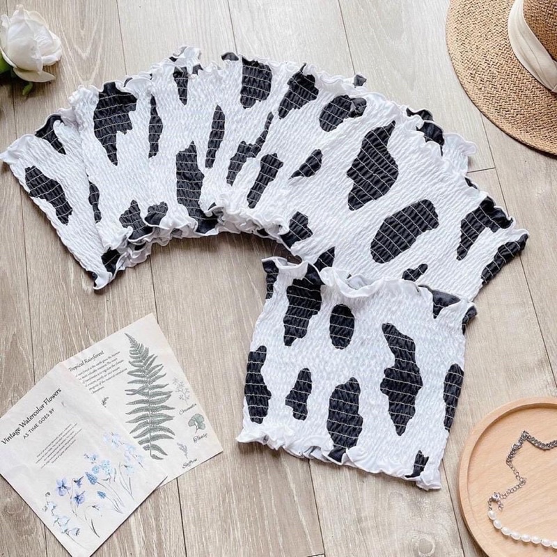[🌸HOT🌸] Áo ỐNG BO NHÚNG ngựa vằn , bò sữa ( kèm ẢNH THẬT ) | BigBuy360 - bigbuy360.vn