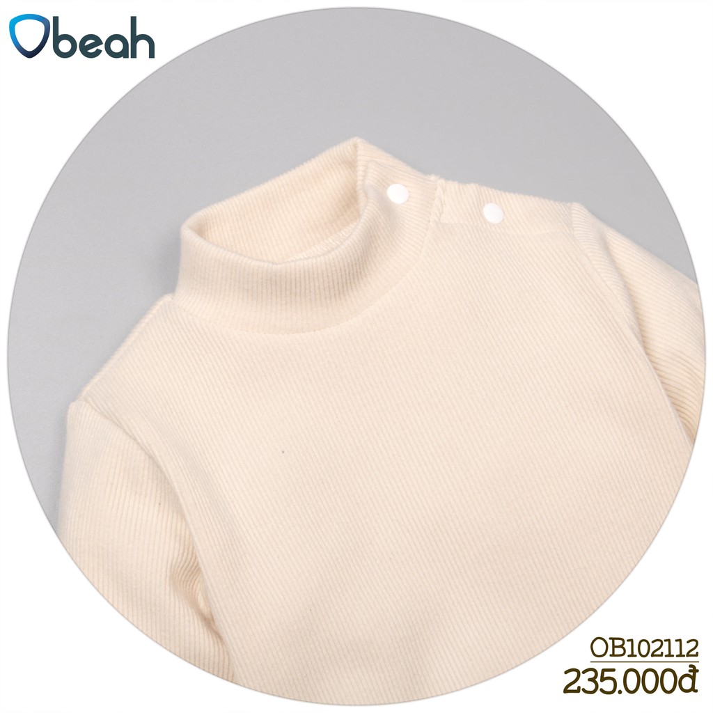 Obeah Set bộ kèm mũ chất liệu nhung tăm ấm áp Fullsize cho bé yêu từ 0 đến 24 tháng