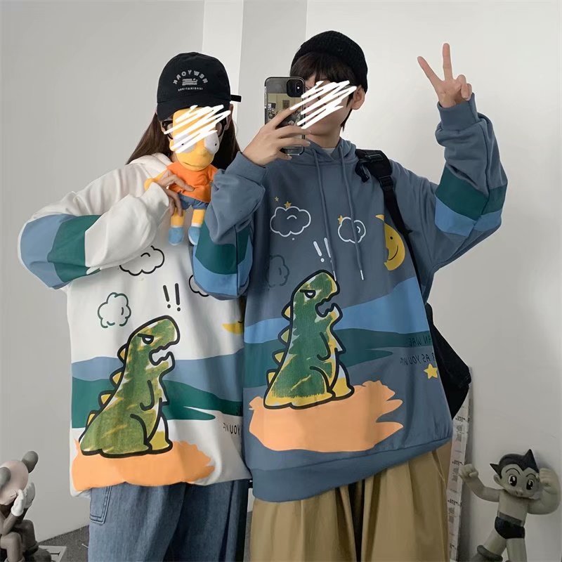 New Arrival Korean style street fashion printed hoodie for men